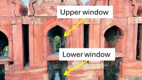 The capital's toxic air is changing the historic Red Fort sooty, a study indicates